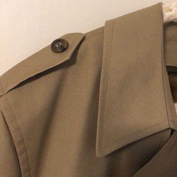 Kuppenheimer vintage Tan trench coat size 42R - Picture 4 of 7